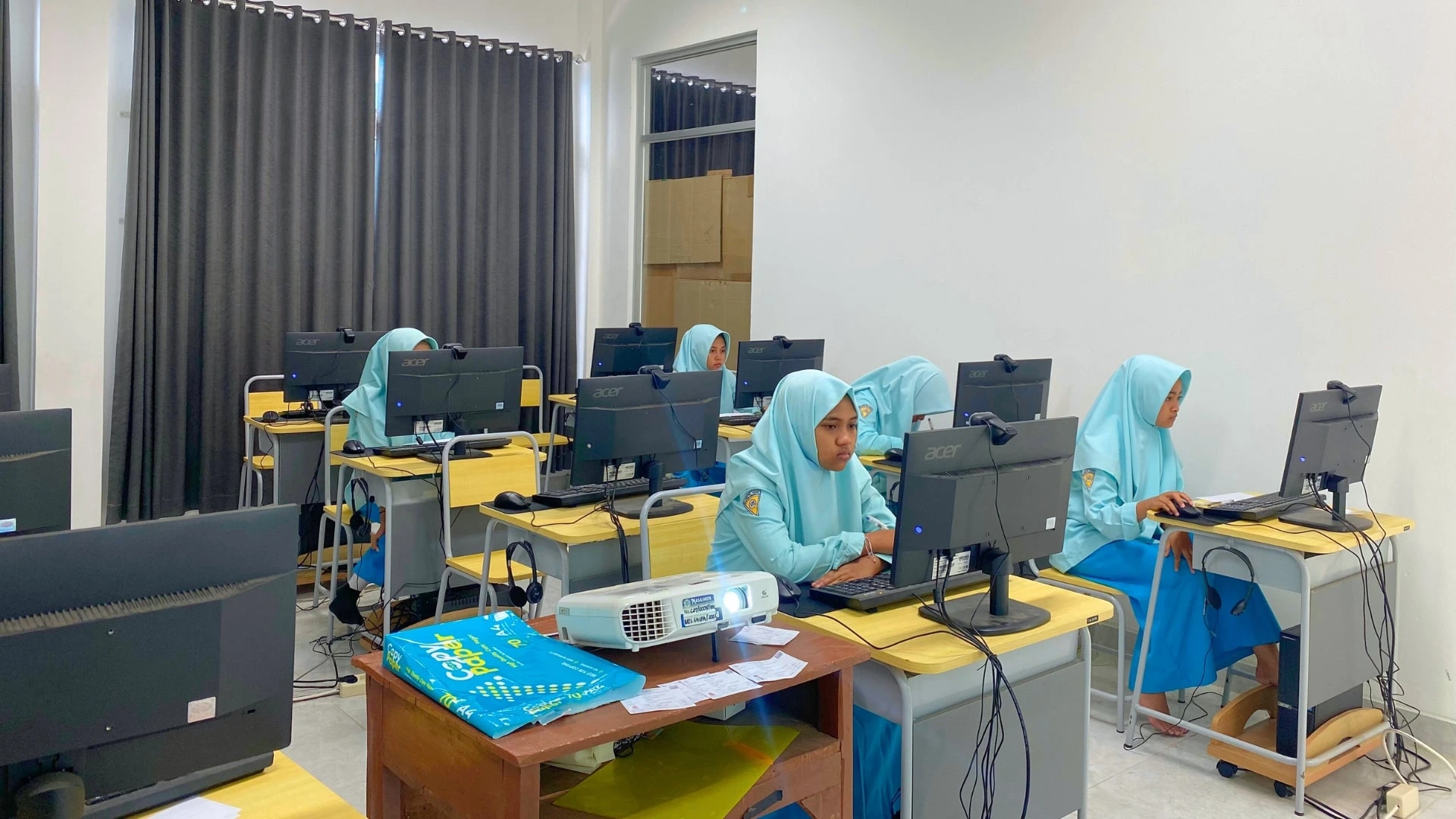 Pelaksanaan ANBK Tahun 2025 MTs Shirothul Fuqoha’